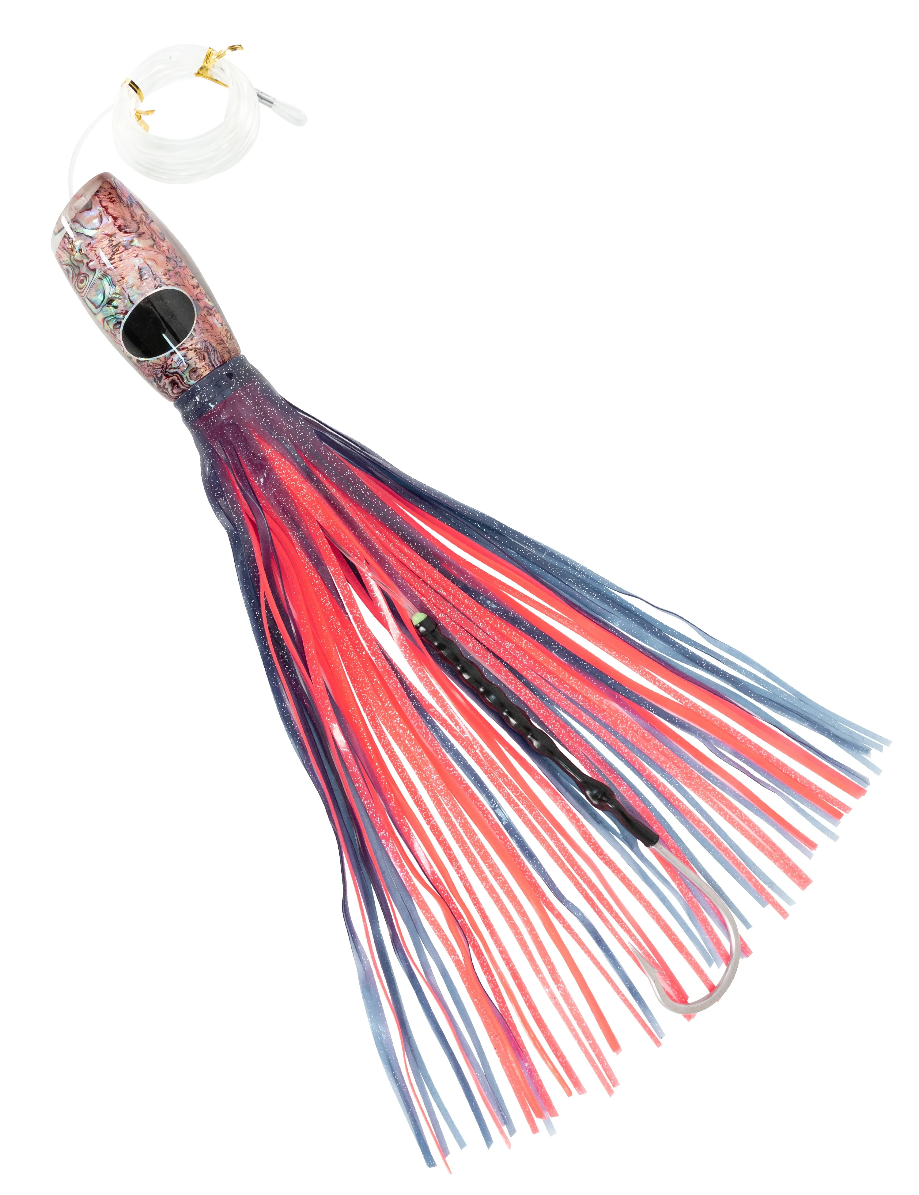 Squid Skirt Octopus Fishing Soft Resin Trolling Lure Saltwater Boat Big Game Trolling Fishing Lure for Tuna Marlin Wahoo