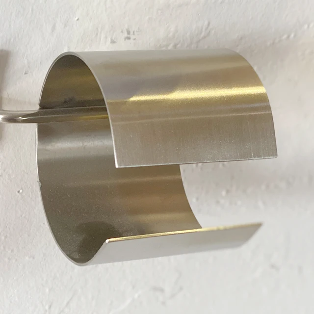 
Wall mounted stainless Steel Cuff Display shelf Shirt Collar Display Stand SET 