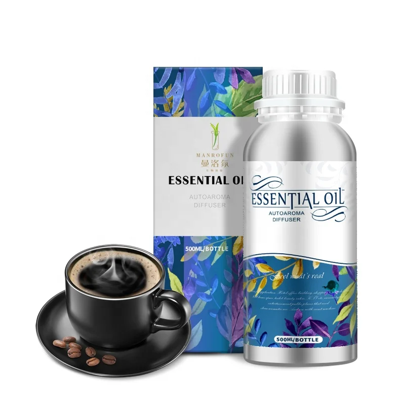 Manrofun Coffee Scent Aroma Essential Fragrance Oil for Commercial Electric Diffuser