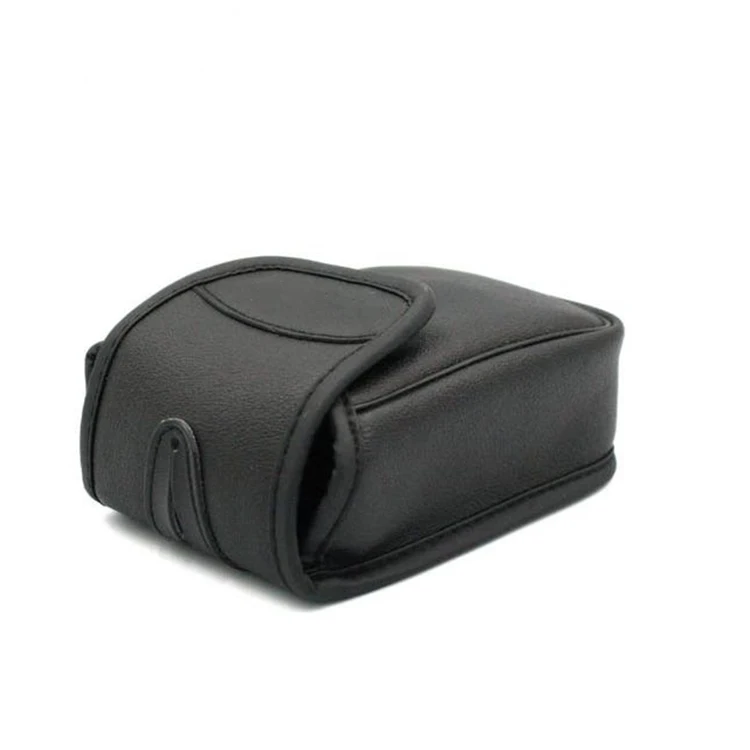 Promotional Customized Small Vegan Leather Camera Bag Unisex Shockproof Padded Mini Camera Case