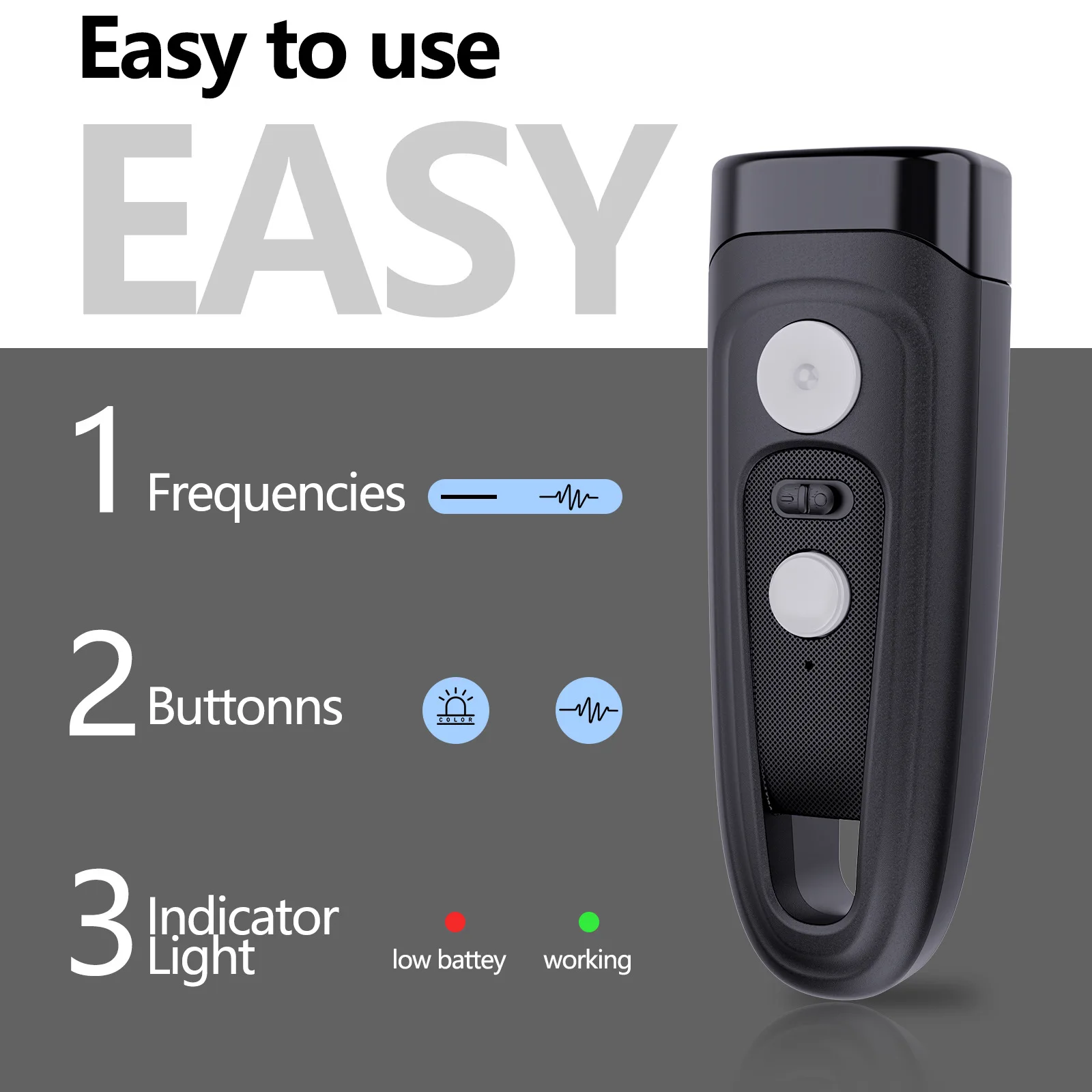 IPetDog Newest Keep Animal Away Indoor and Outdoor Deterrent Rodent Repellent Ultrasonic