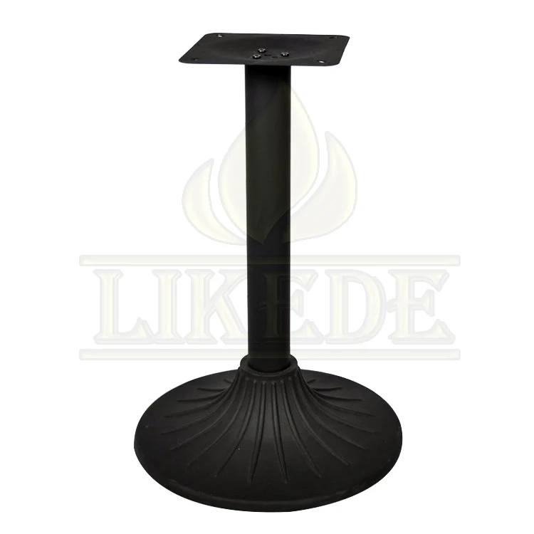 cast iron table base legs for oak/plywood/picnic/wood/stone table