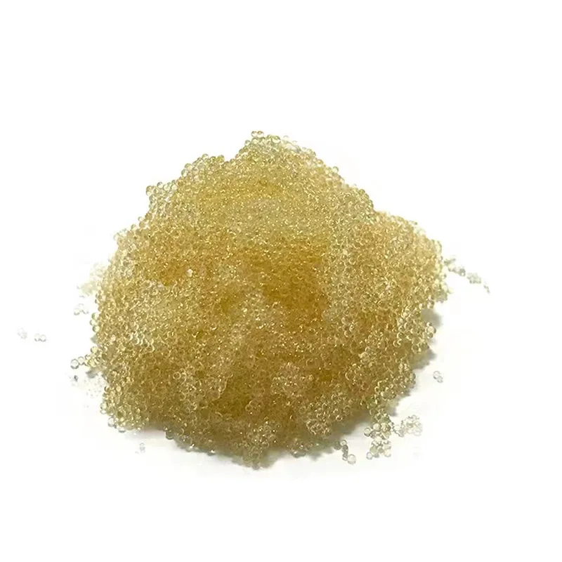 Food grade water softening resin Water purifier strong acidic water softening resin 001*7 cation exchange resin