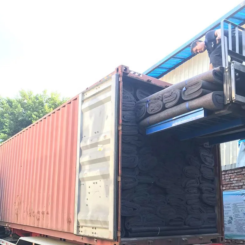 Factory Wholesale  High Quality Eco-Friendly Cheap 100% Polyester Needle Felt for Mattress Felt