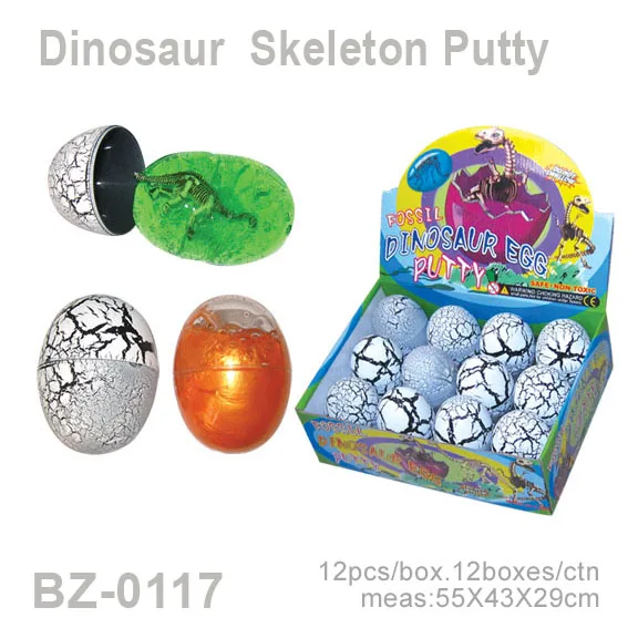 Clay Slime Toys Kids Slime CHildren Toy Slime Kit Kids Diy Polymer Dinosaur Eggs With Dinosaur Toys Clay Diy