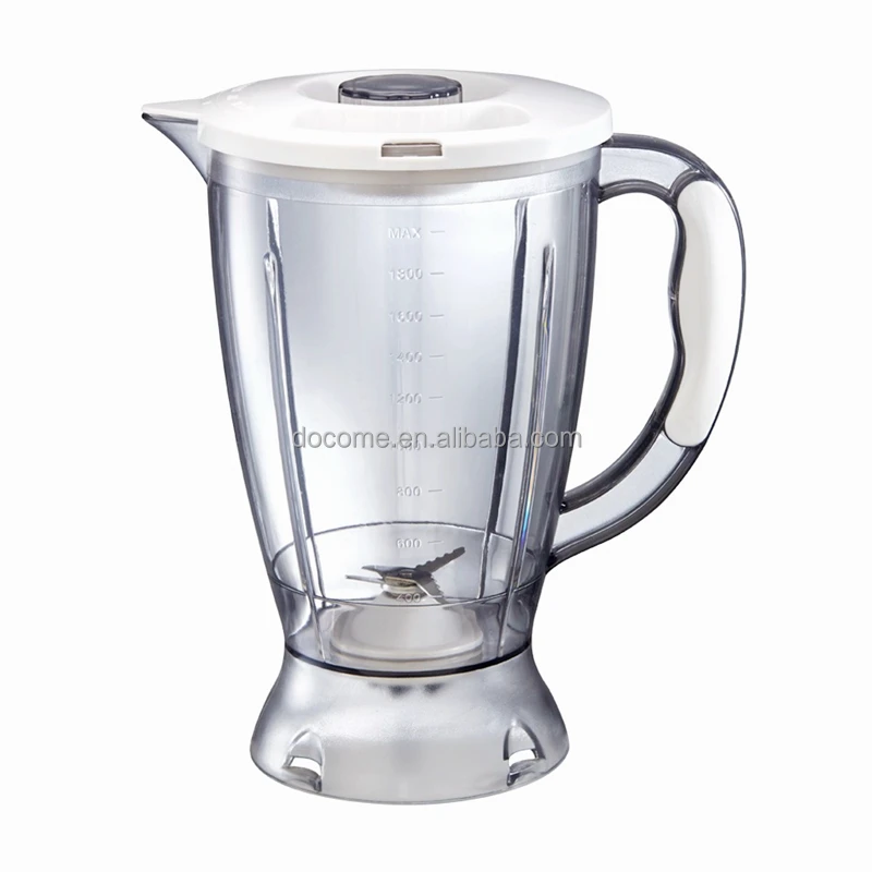 BPA-free Plastic Blender Cup Blender Juice Jar with Blade and Lid Spare Parts for Blender Mug Accessories