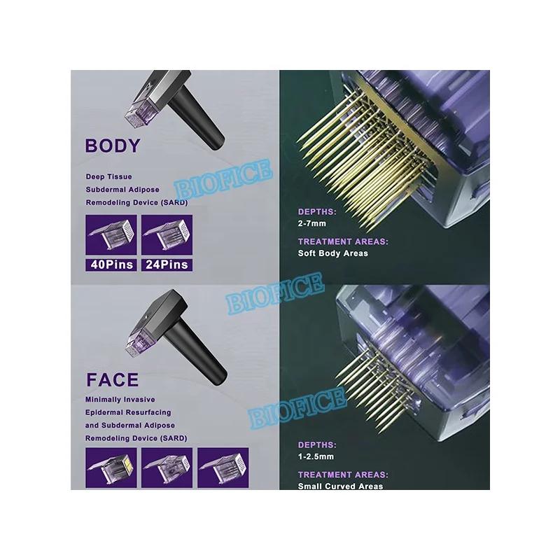 New Morpheus8 RF beauty machine skin care firming and wrinkle removal device removes acne and acne marks