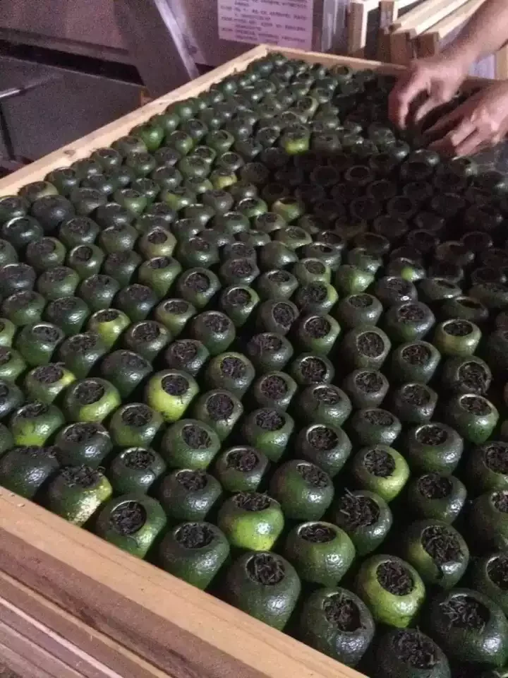 Premium Imperial 2 Years Puer Xinhui Xiao Qing Gan Tea Dried Tangerine Peel Puerh Tea