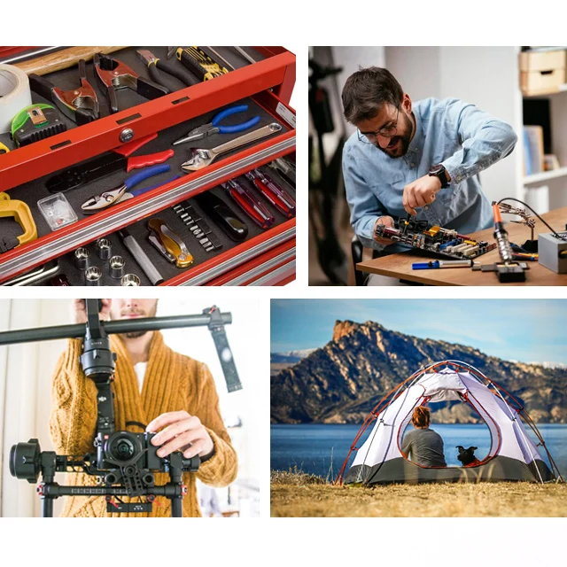 Portable Stainless Steel Telescopic Smoke Detector Pole With Magnet