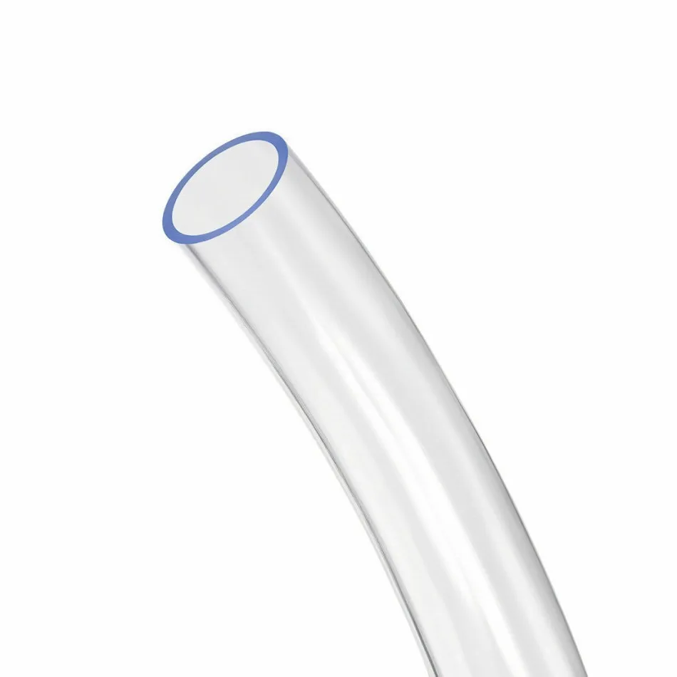 High Quality Raw Material Wholesale PVC Transparent Plastic Clear Braided Fiber Vinyl Hose Tube Pipe