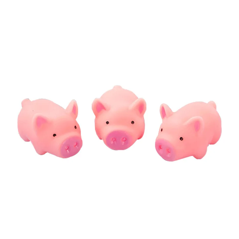 Yiwu поставщик новый дизайн симпатичная детская игрушка для ванны из ПВХ Детские плавающие пищалки утки резиновая свинья Игрушки