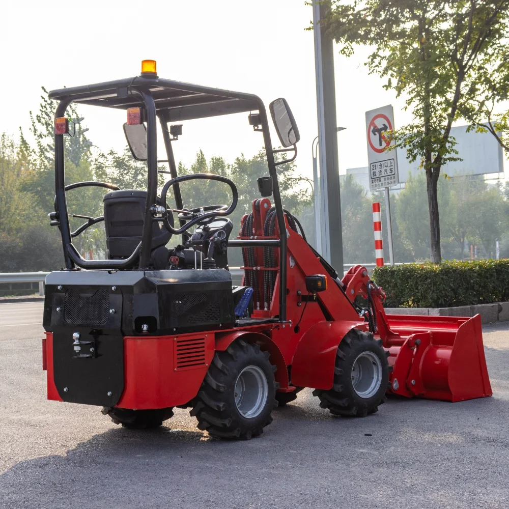 China Supplier Compact/Articulated/Multifunctional with CE/Euro 5 Engine Bucket/Fork/Attachments/Rops/Roll Bar