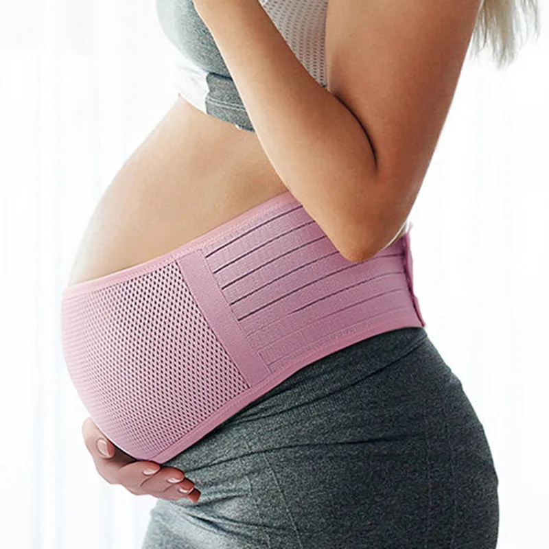 Factory wholesale breathable Pregnant band Elastic Maternity Back Support Pregnancy Belly belt supplier Maternity Support Belt
