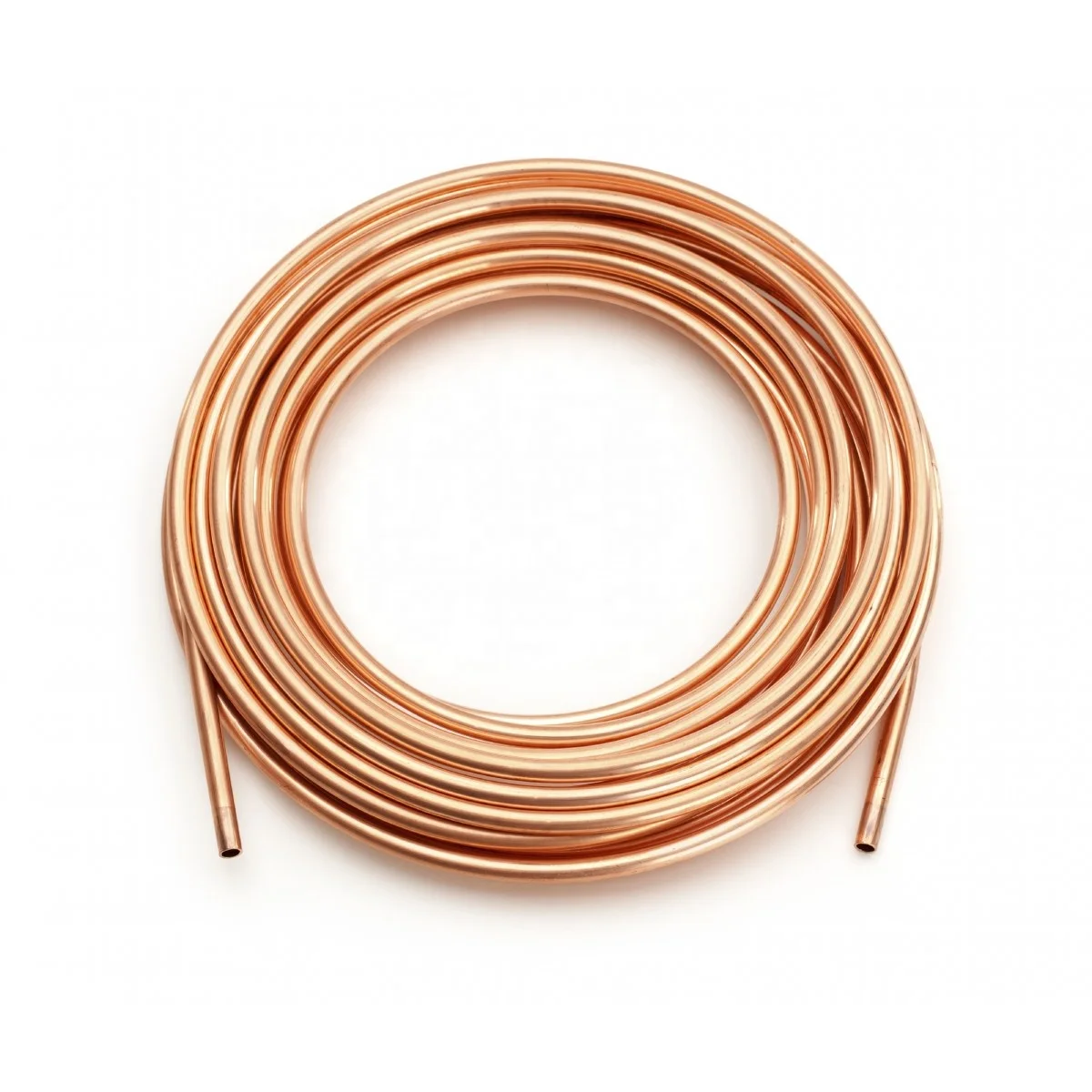 High quality Refrigeration air conditioner connecting copper pipe manufacture pancake coil capillary copper coil copper tube