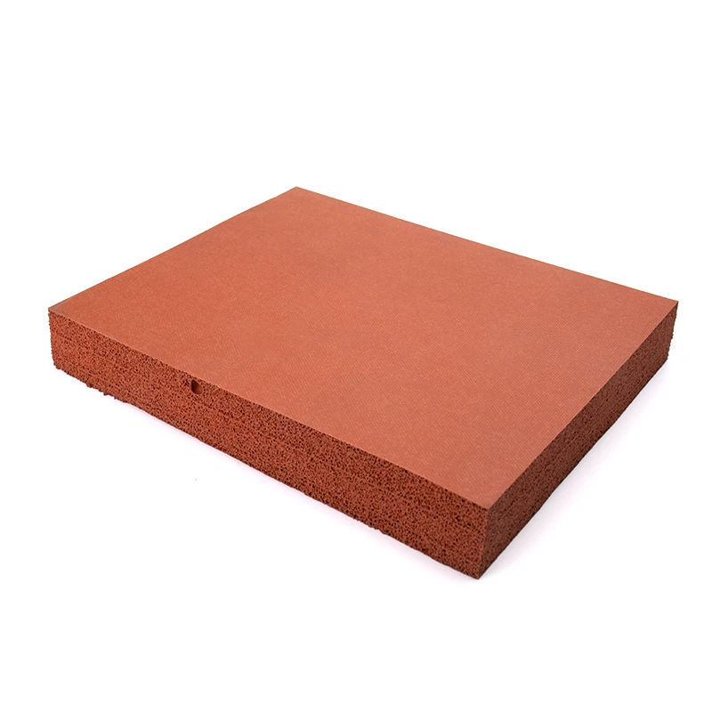 Factory Price Inflaming Retarding Silicone Foam Sheet 1mm 2mm Thick Silicone Foam Sponge Sheets Silicone Sponge Sheet