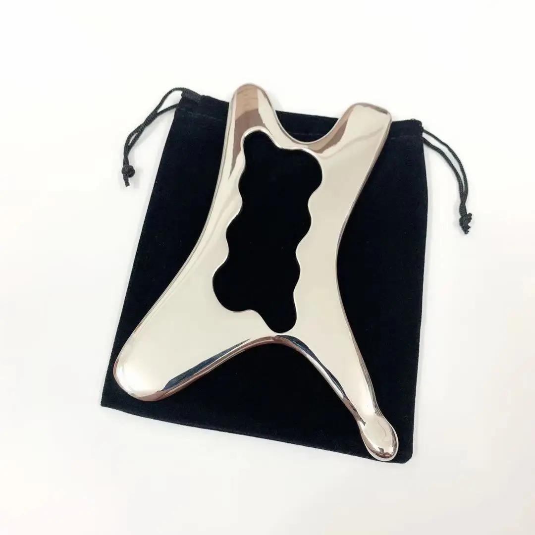 2024 New Products Professional Scalp Massage Devices Medical Stainless Steel Guasha Scraping Massage Tools For Whole Body