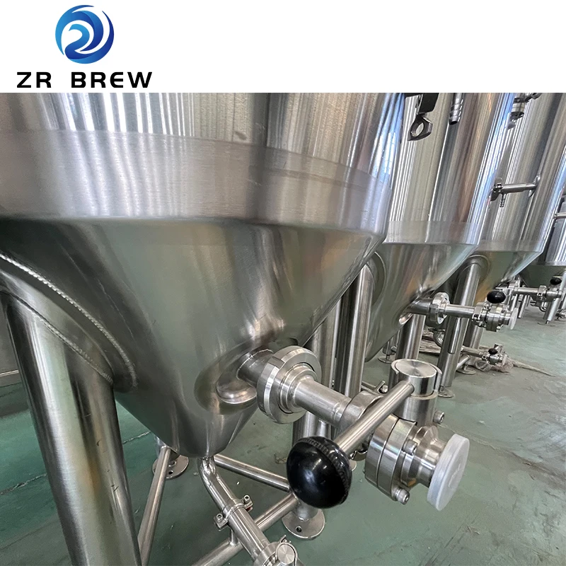 1HL2HL3HL5BBL 10BBL  Stainless Steel Conical Jacketed Beer Fermenter Fermentation Tank with Insulation