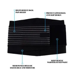 cheap neoprene back lumbar support belts brace for men and women