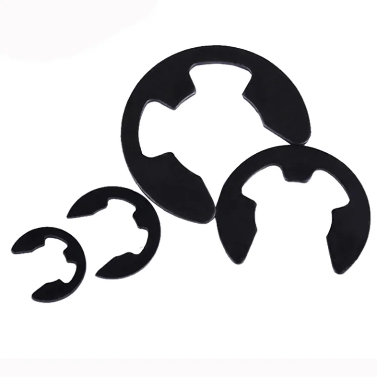 
DIN 6799 Carbon steel Black oxide E Circlip DIN6799 Retaining Washers For Shafts 