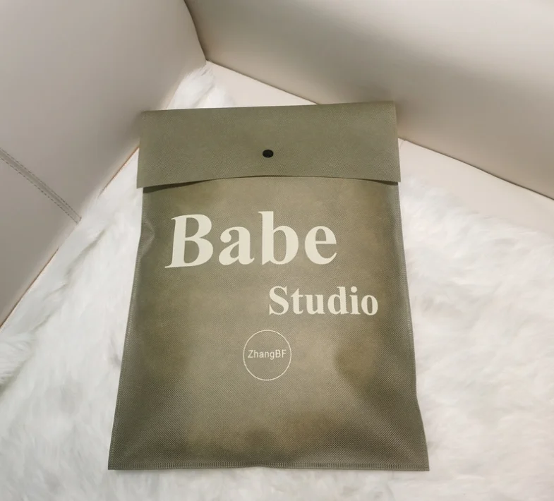 Eco Recycle Custom Garment Non-woven Dust Bag Non Woven Pouch Bag for Clothing Packaging Shoe Bag