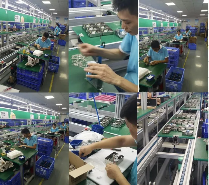 Huarui Lock DC6V stainless steel Smart School Home Rotary Knob Door Electronic Electric Rim Lock With Card Reader Option