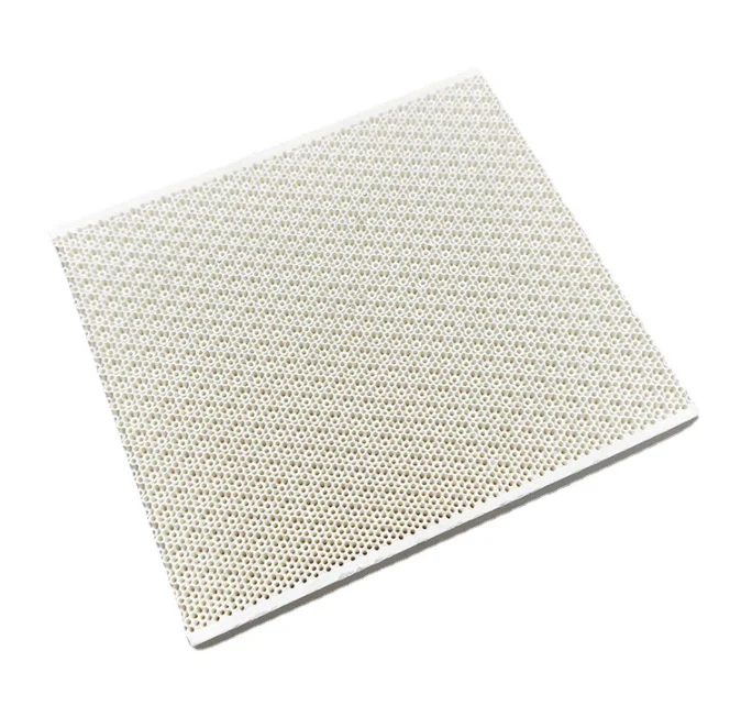 High Heat Resistance Heater Exchanger Infrared Honeycomb Porous Ceramic Plate