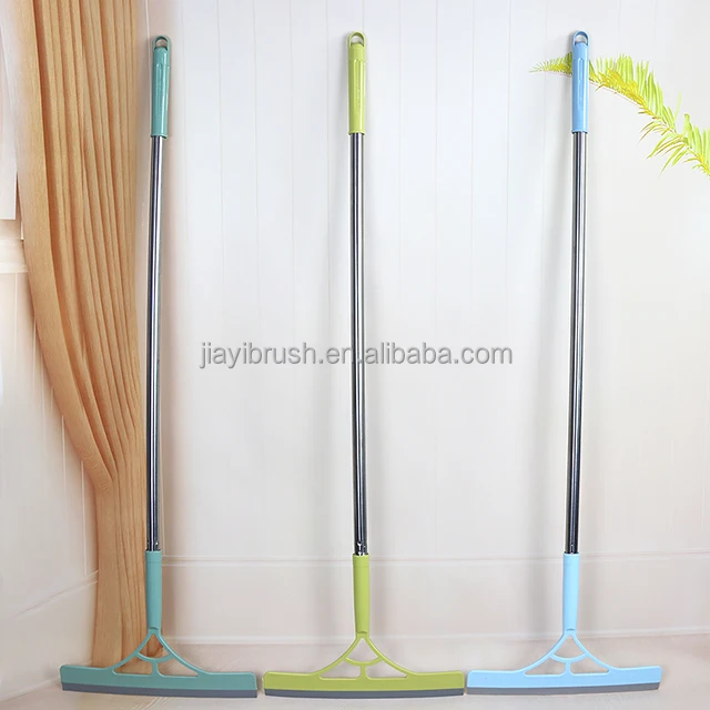 Silicone Window Glass Wiper blade Cleaning Tools with Squeegee scraper for Floor and Window Cleaning