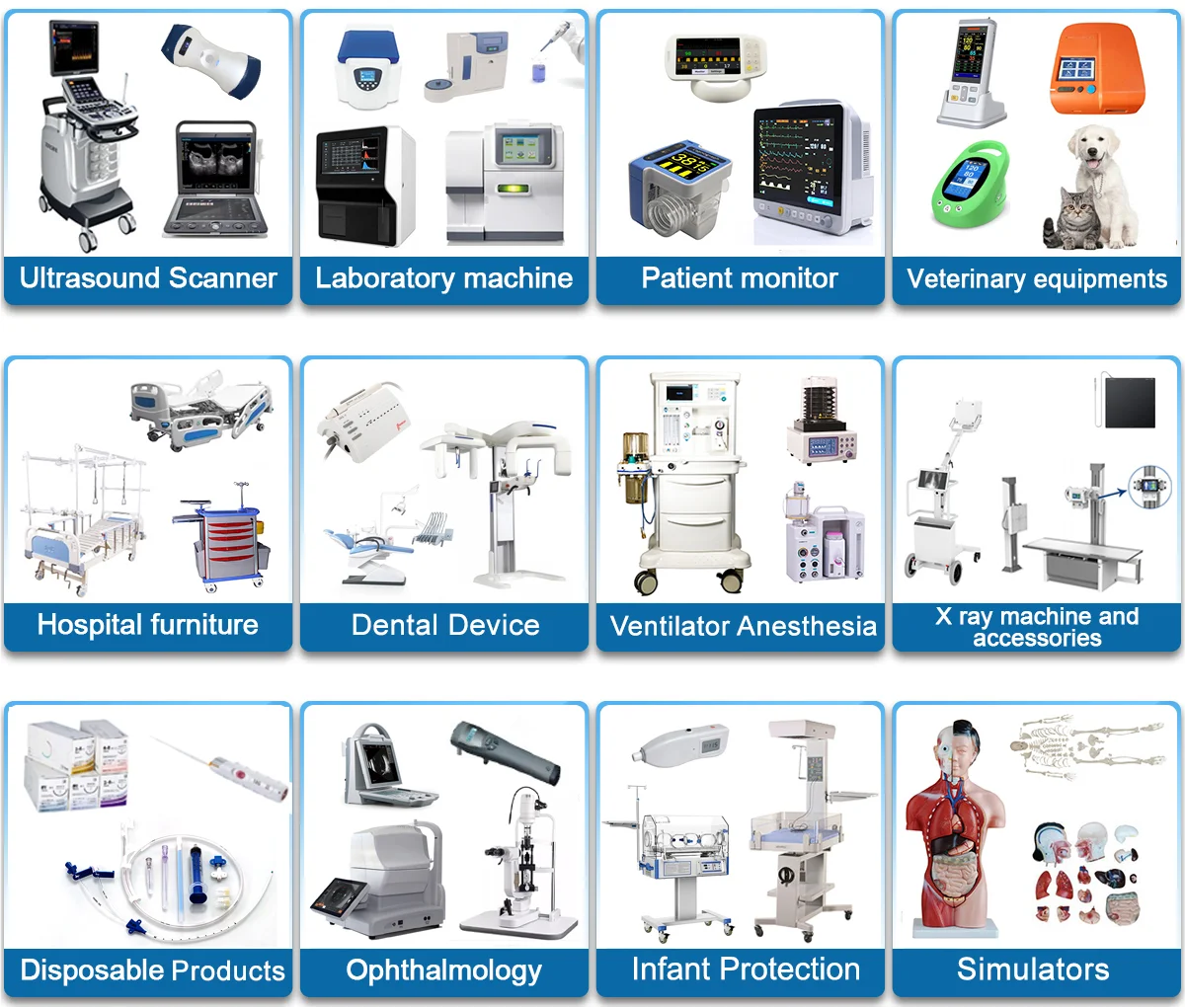 Double Flowmeter Double Output Air Oxygen Blender For Medical Units With CE ISO