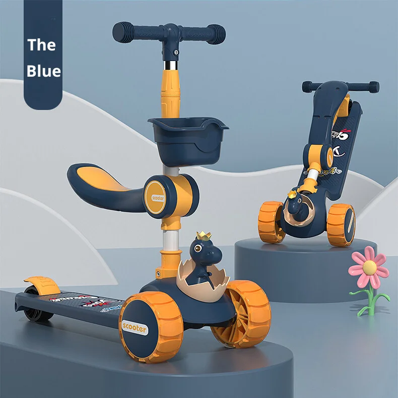 RHS-SCT80  Hot Selling Morocco Speed 10MPH Kickbike Electric Kick Scooter Foot Pedal Kick Scooter