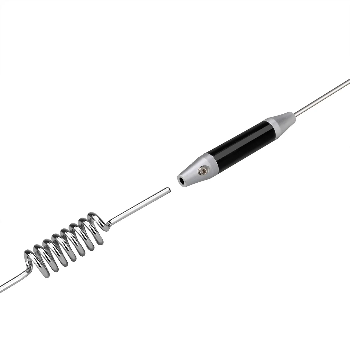 High Quality Silver Stainless Steel Spring VHF/UHF Antenna For Amateur Car Radio Mobile/Station Retevis MA07