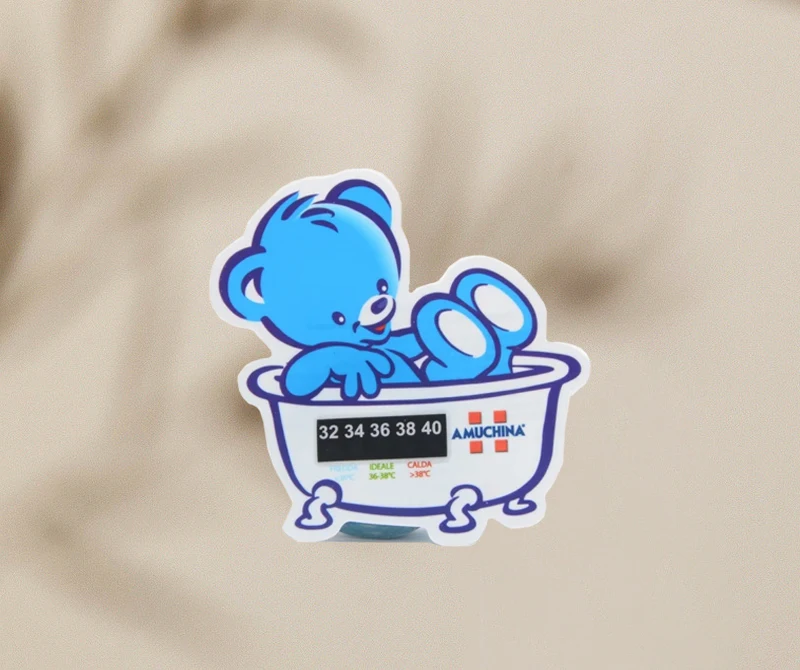 Wholesale Baby Bath Thermometer Indoor LCD Temperature Sensing Sticker