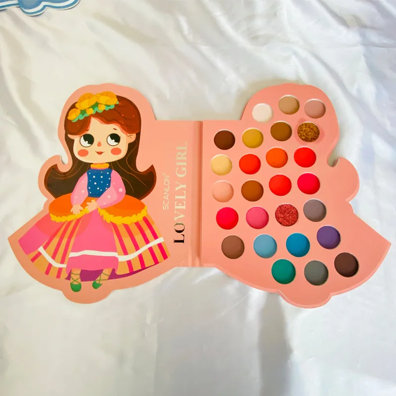 Make Your Own Eyeshadow Palette Glitter High Pigment Luxury Eyeshadow Palette