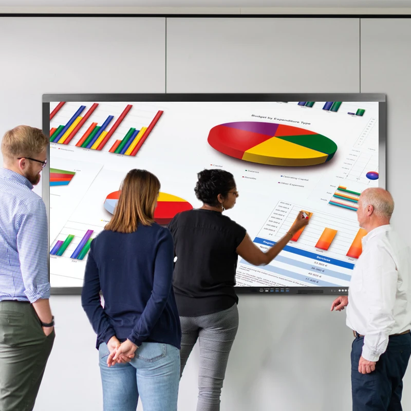 high quality 86 inch smart boards interactive flat panel electronic whiteboard for sale