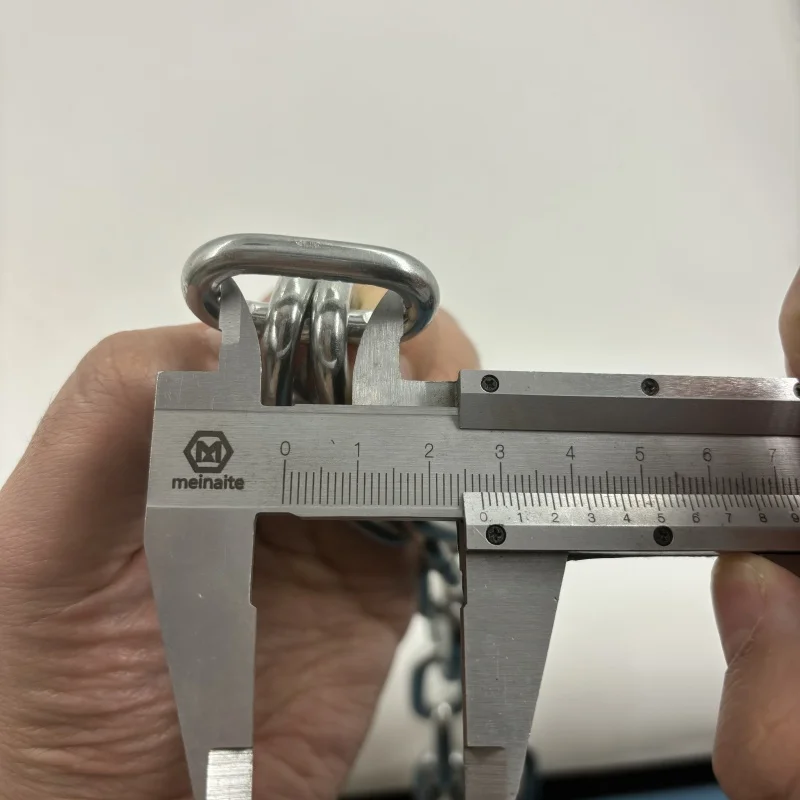 Customized  316 Stainless Steel Welded Steel Korean Standard Link Chain