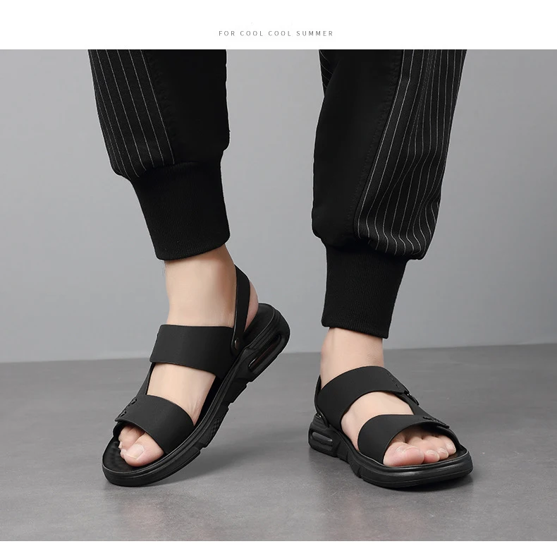 Summer Fashion Comfortable Thick Sole Outdoor Slipper Waterproof Anti-slip Sandals Flip For  Men  Beach Sandal