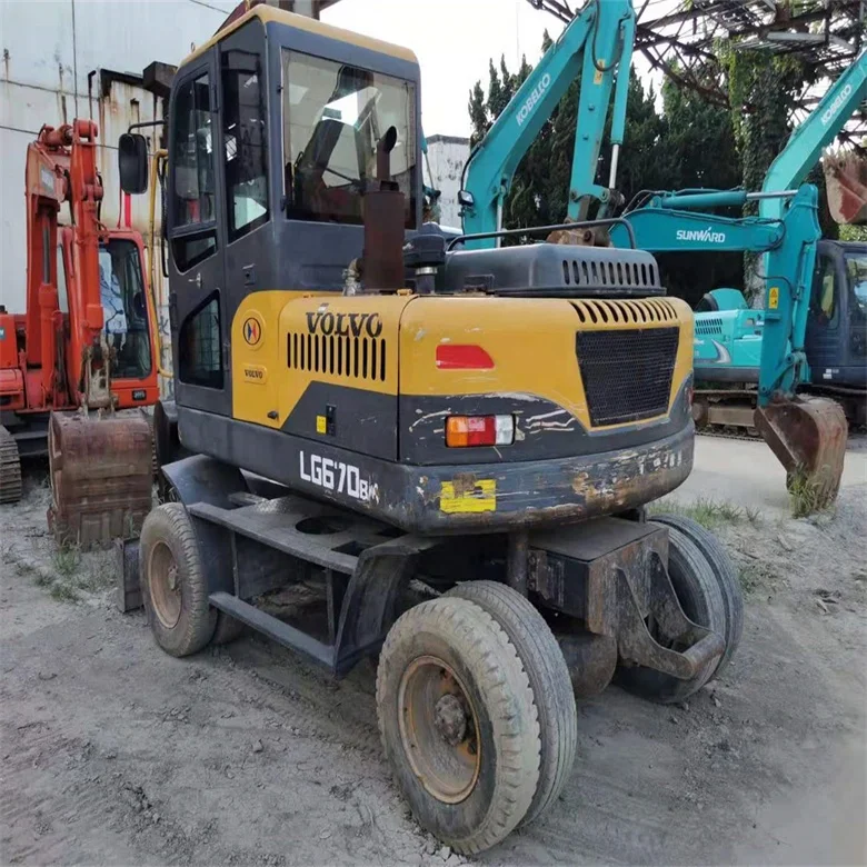 Wheeled type used volvo ew170 wheel excavator trade ew130 ew140 ew150 ew160