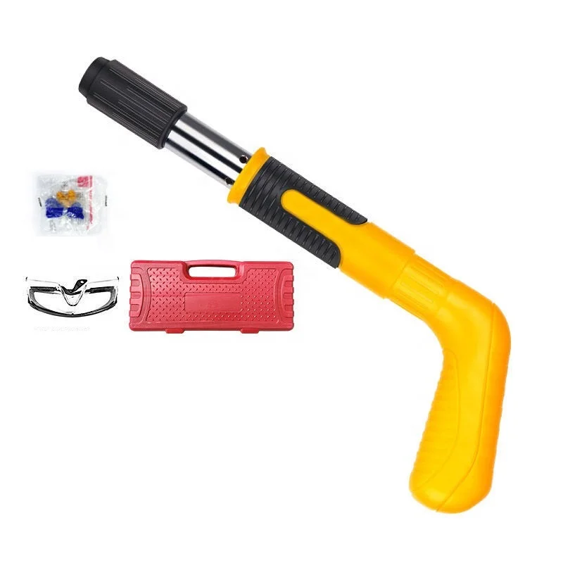  High Quality Direct Fastening Tool Steel Self Cleaning Low Noise Actuated Nailer Tools Strong Concrete Nail