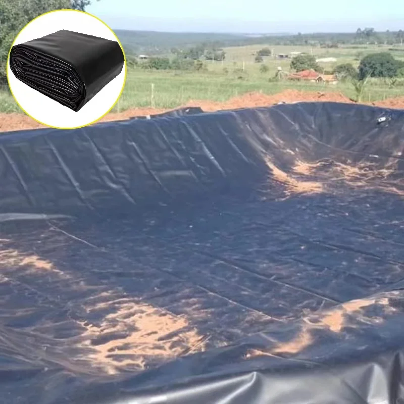 Поставка HDPE Геомембраны шириной 8 метров новый материал противопросачивающаяся мембрана 1 0 мм регулирующая бассейн геомембрана