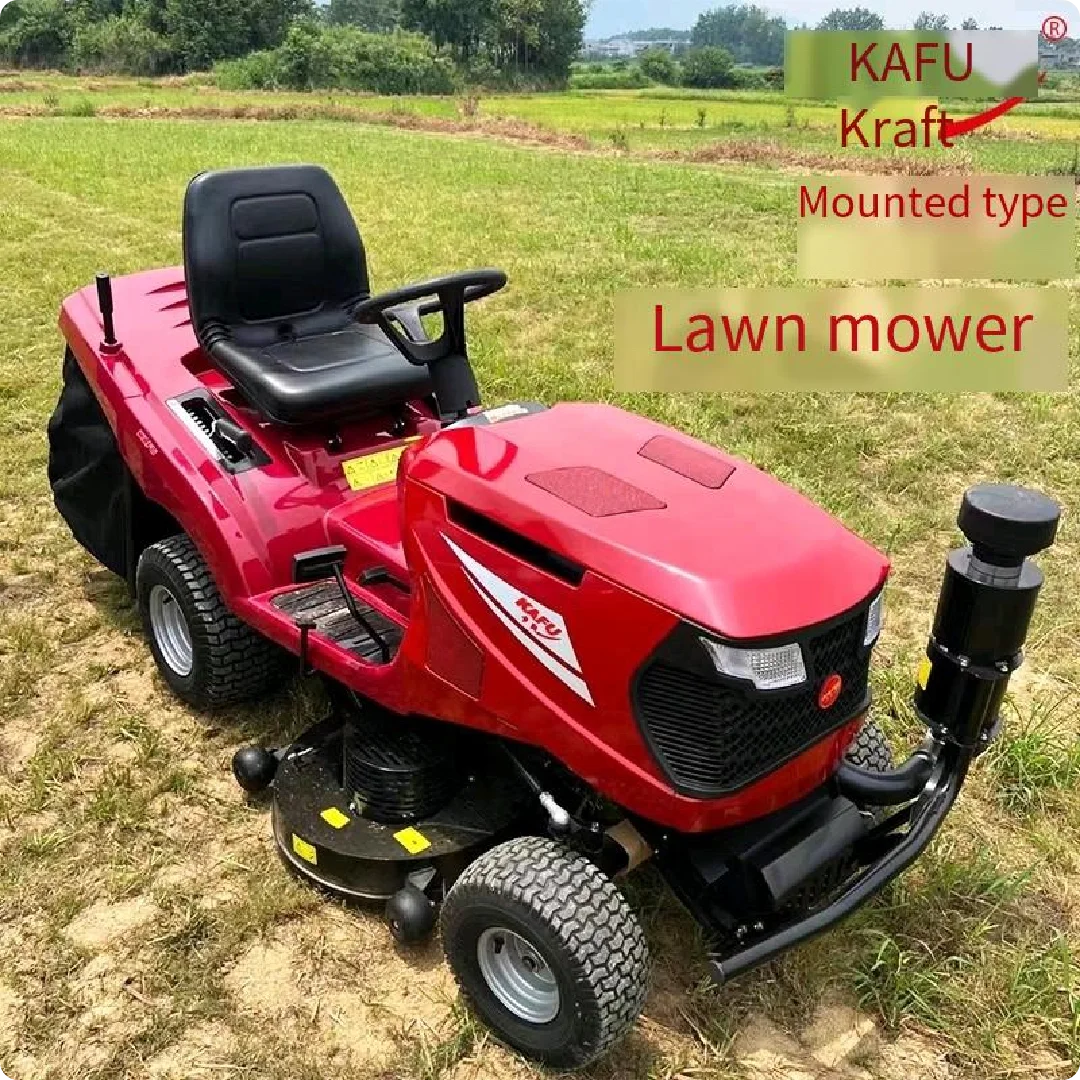 Kraft 254Kraft 2542 lawn bike mounte2 lawn bike mounted lawn mower, Ward lawn mower, Kohler 25 horsepower golf course lawn mower