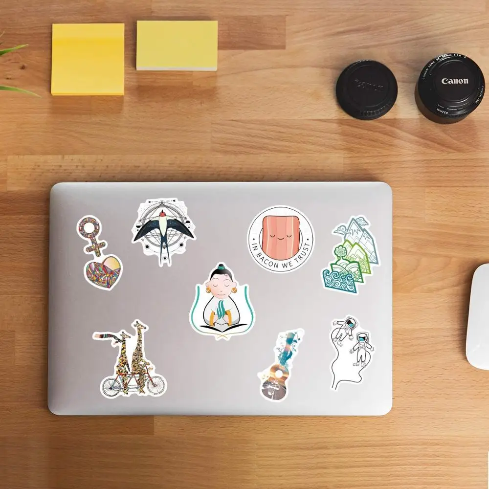 Big 100-pack Cute Stickers for Water Bottles for Teens,girls Perfect for Waterbottle,laptop,phone,travel Extra Durable PVC CMYK