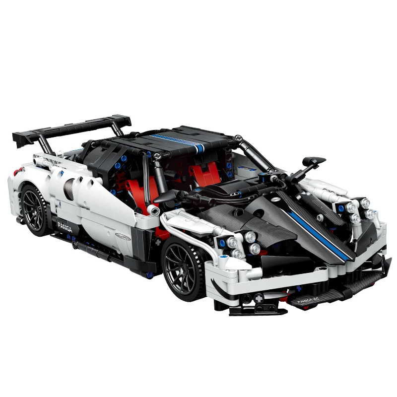 Caco C017 Night knight racing car block Series-F1 Speed Car Brick Toys Super Vehicle Set for build car model