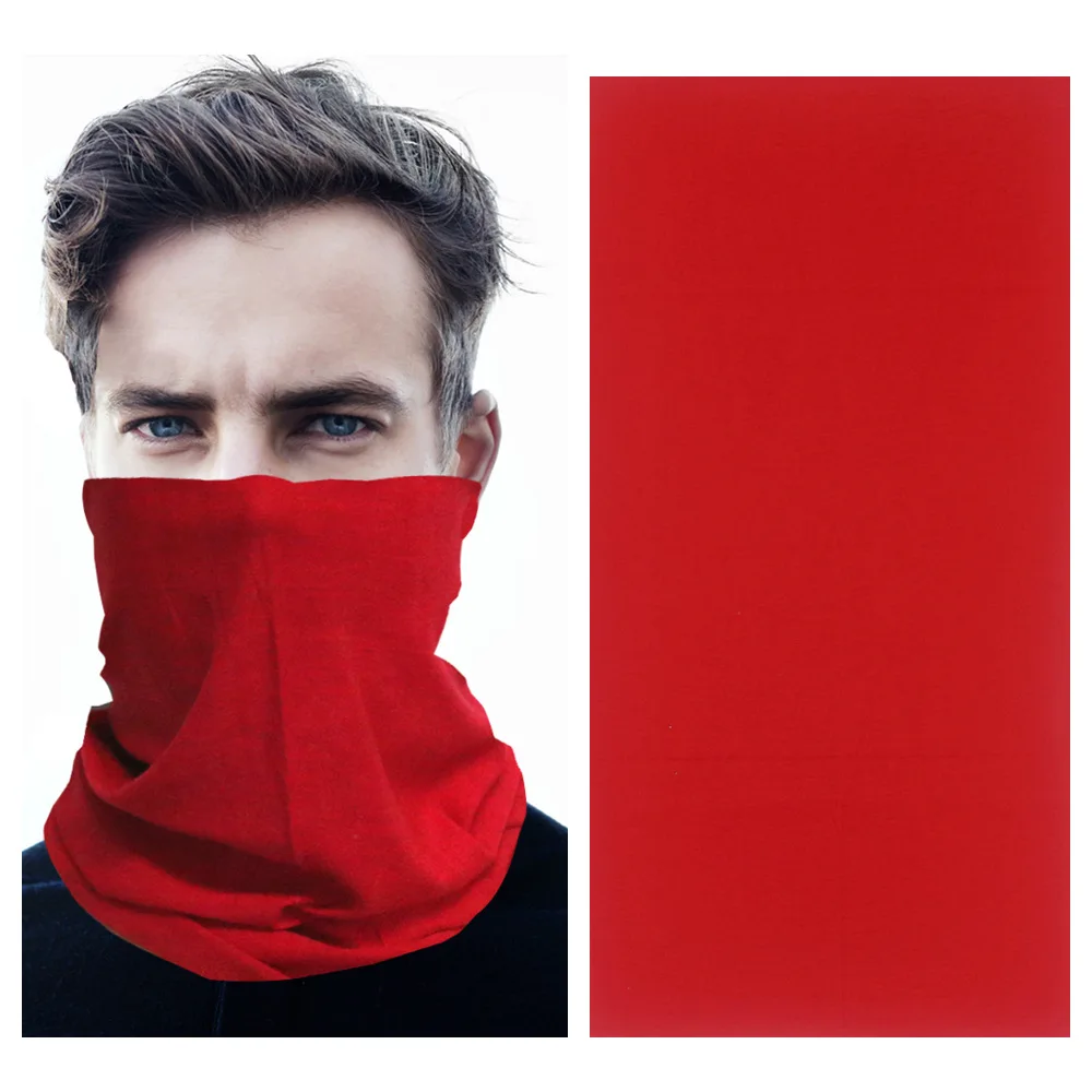 Customized logo Printing Buffs25*50Cm Headwear Multifunctional Seamless Face Mask Elastic Tubular bandana scarf