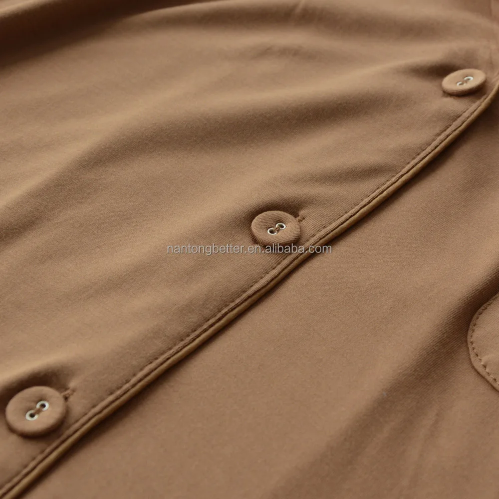 Comfortable Bamboo Pyjamas Factory Supplier Custom Soft Knitted Modal Women Sleepwear Long Sleeve and Trousers Rayon Pajamas Set