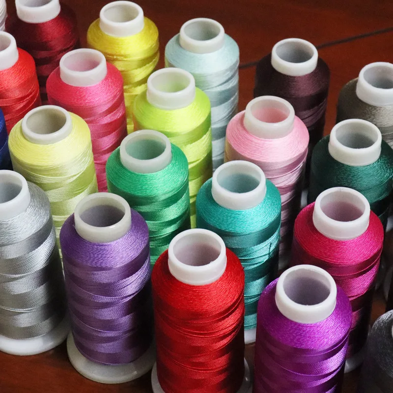 Sewing Threads Thread Polyester Thread Set Strong And Durable Black White For Hand Machines