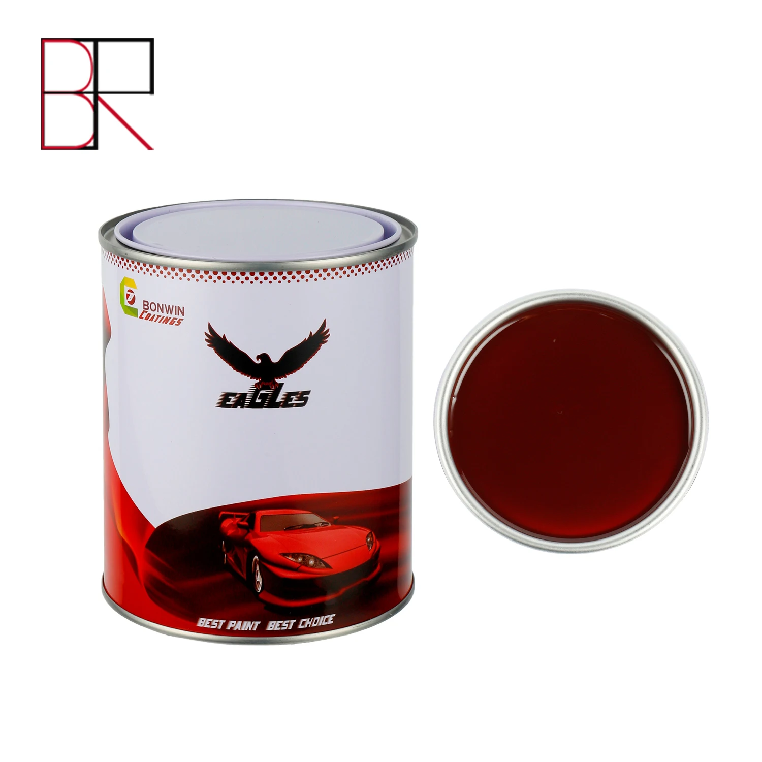 Поставки от производителя, однотонные белые краски 2K для автомобильного восстановления, акриловые краски-распылители