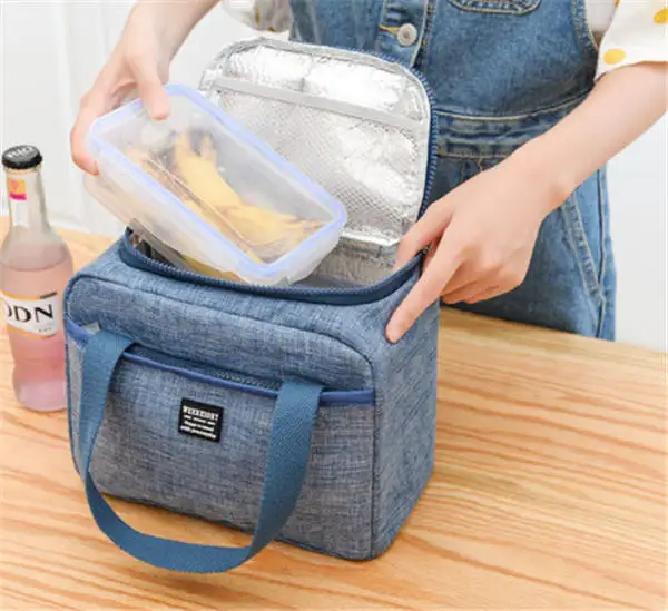 Wholesale Travel Meal Prep Food Insulated Picnic Kids Lunch Box Bag Custom Portable Keep Warm Cans Small Soft Cooler Bag
