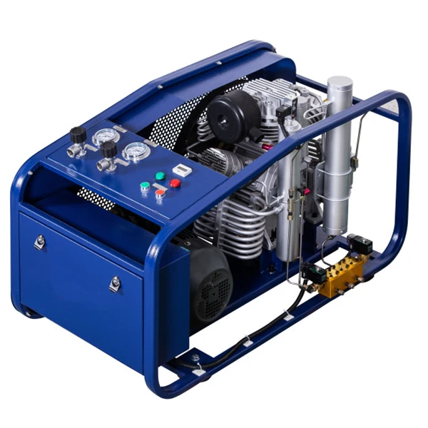 High Performance 300L/min 4500psi  30Mpa Air compressor machine for filling breathing cylinder