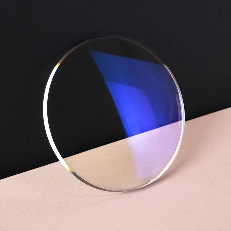 Photon Optical High Quality 1.6 1.60 Aspheric Blue Block Lens Shmc Optical Lenses