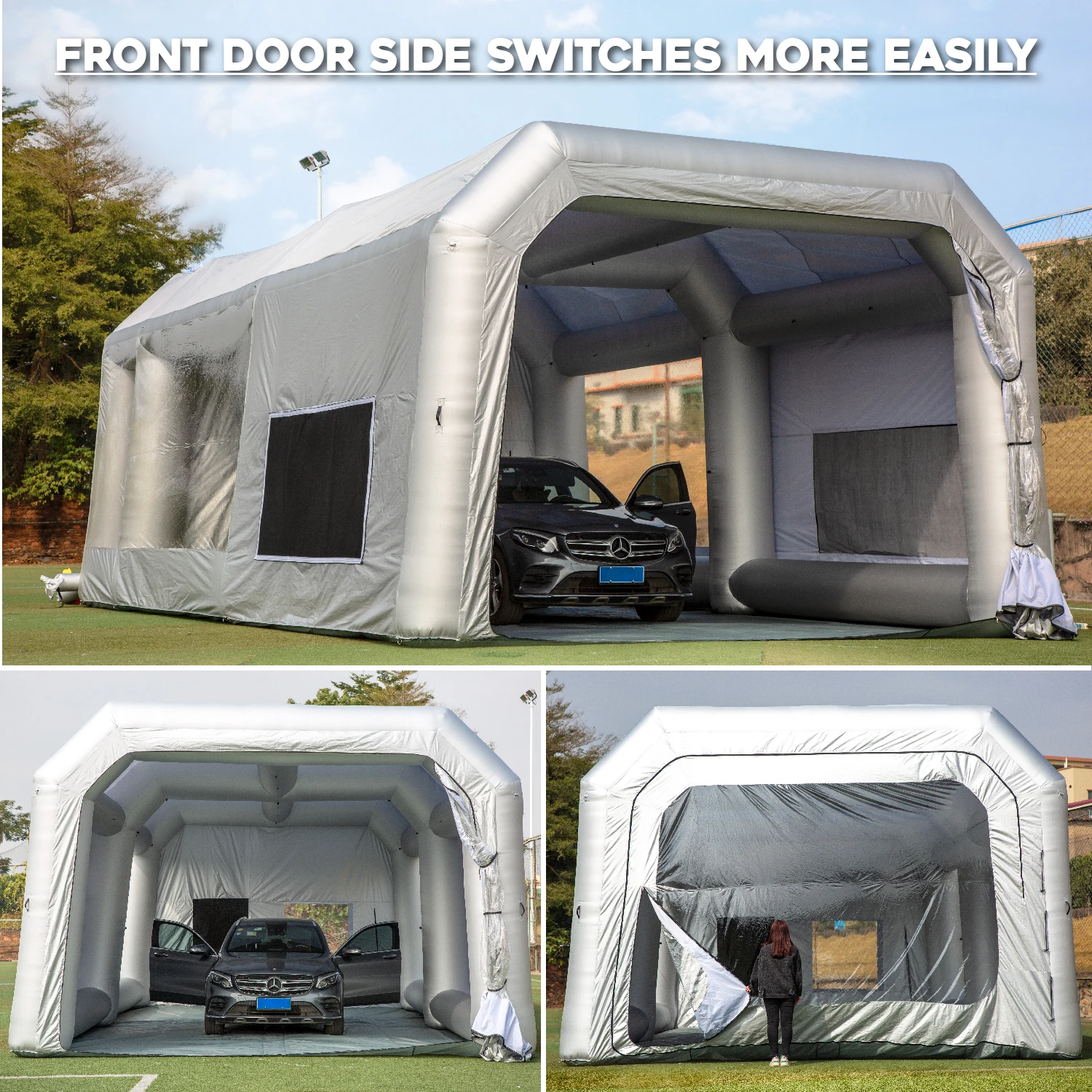 OZIS, наружная дешевая надувная кабина для распыления краски, надувные кабины для распыления краски