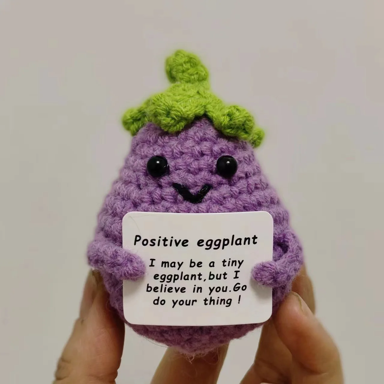 Whole sale funny positive potato Hand-crocheted doll New Kawaii Positive Potato toys